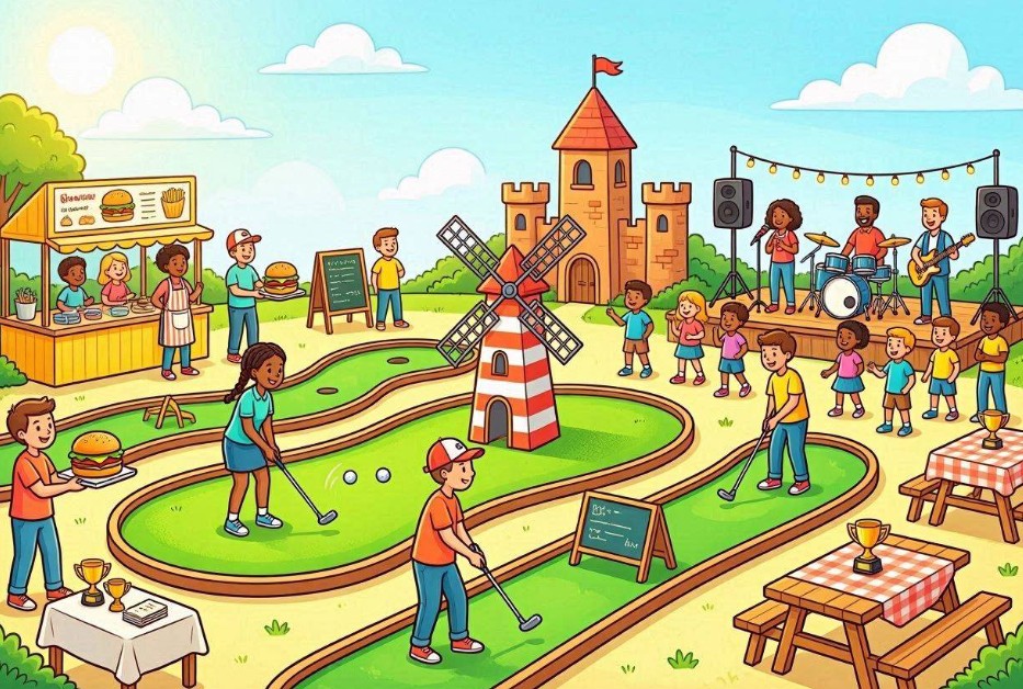 mini golf tournament